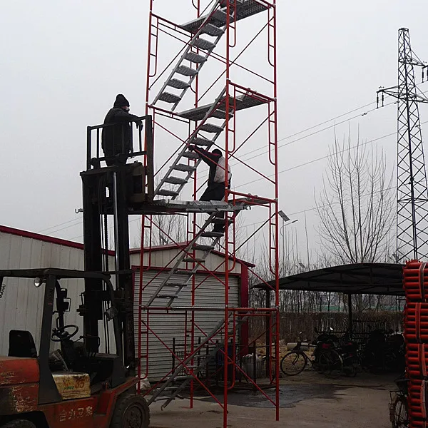 metal deck Scaffolding plank platform catwalk