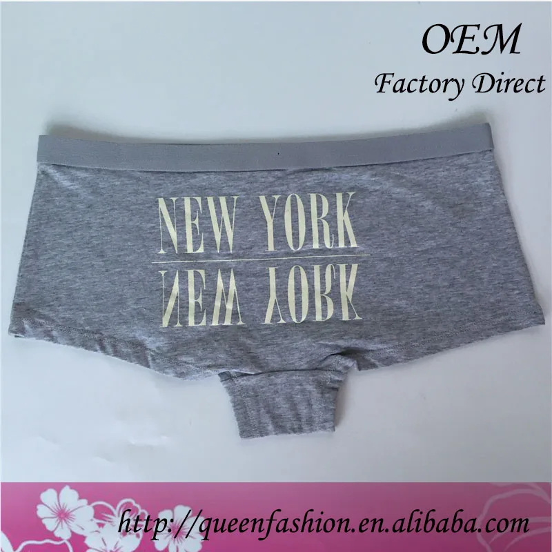 2016 new style cotton women panty for men special and sexy design of New York