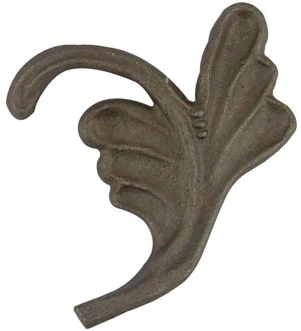 Cast Iron Decorative Wrought iron gate Window railing Ornaments Cast Steel Leaves Ornaments