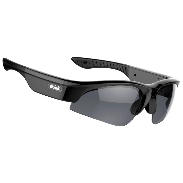 
Cool High quality Matt black hd glasses camera for fishing E6 serial 