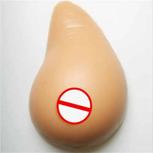 
Coffee Color Soft Rubber Realistic Silicone Artifical Breast Forms 