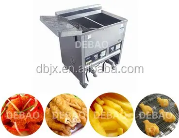 popcorn chicken frying machine small deep frying machine