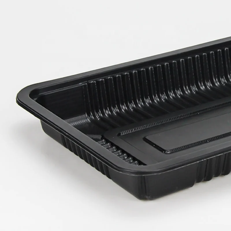 
Food grade disposable Frozen Food packaging Biodegradable pp blister plastic food tray for meat 