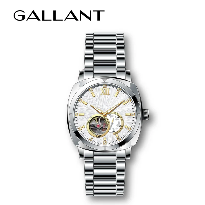 high quality made in china stainless steel automatic watch stainless watch man