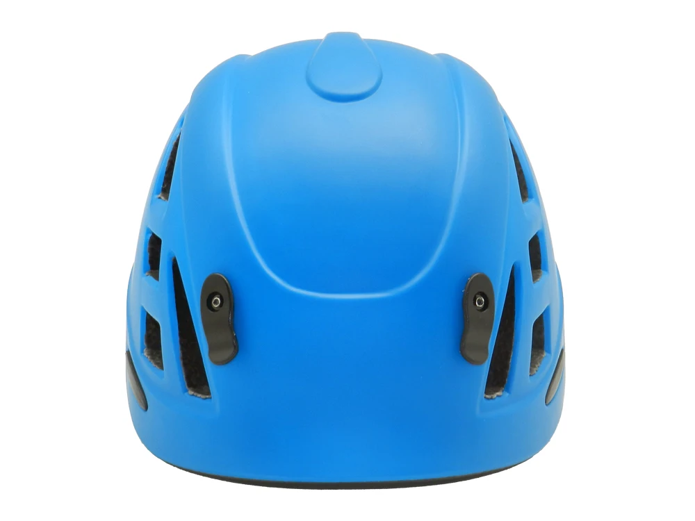 Outdoor climbing equipment Carving Rappelling Helmet with Headlamp