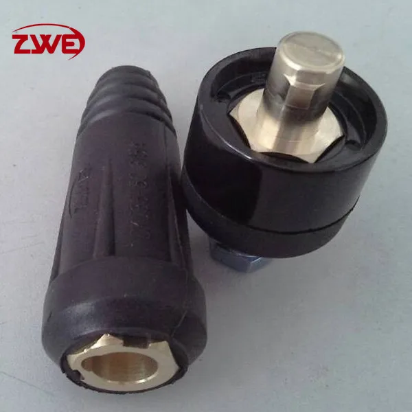 400A Welding Machine Male Cable Connector DKJ50-70