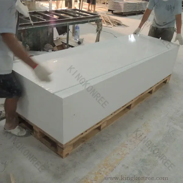 Белый цвет смола камень стеновые панели акриловая твердая поверхность листов