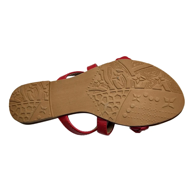 2022 Fashion Elegant Sandals Women Flat Ladies Shoes Genuine Slip On