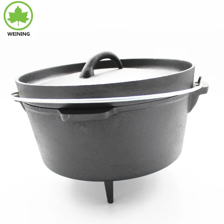 16 QT. Чугунная голландская печь