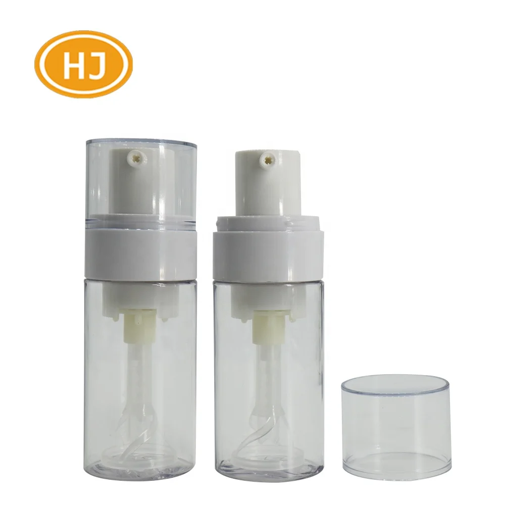 Hot Sale Empty Clear 30g Talcum Powder Container Spray Bottle for Body Care