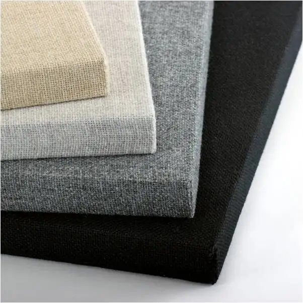 Auditorium fabric acoustic panels sound proof home theater fabric wrapped glasswool acoustic panels for wall