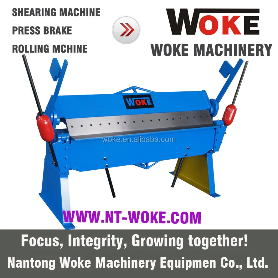 Manual Sheet Metal Bending Machine, Sheet Metal Folder the iron hand folding machine