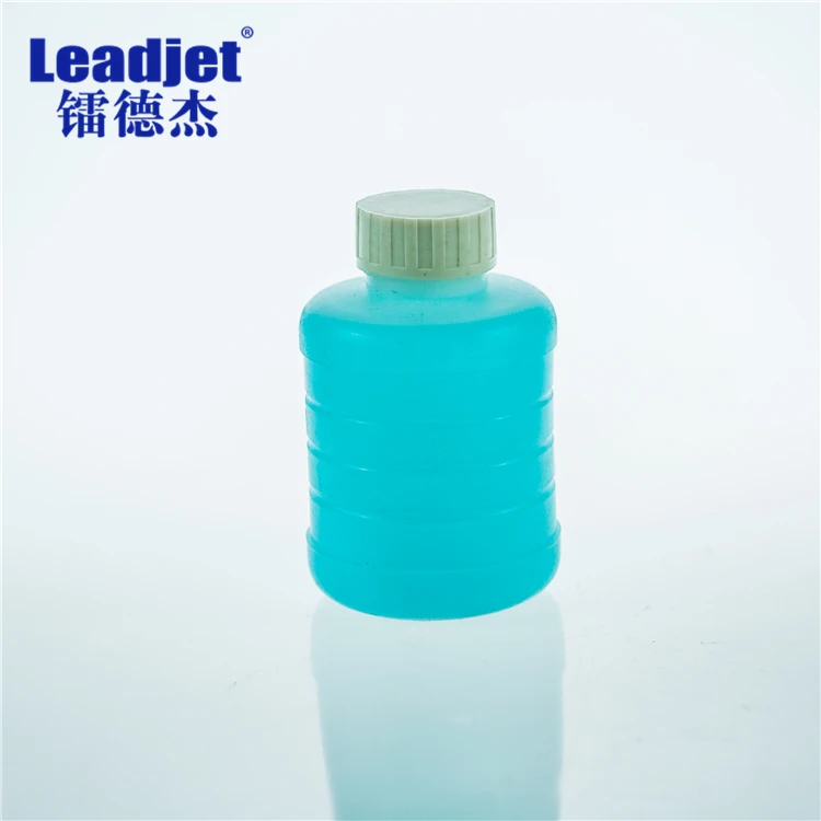 Leadjet Solvent For Continous Inkjet Printer Refillable Cartridge