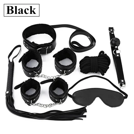 4 вида цветов плюшевая пушистая фабричная бондаж-комплект фетиш бдсм удерживающие Секс бондаж набор для взрослых секс-игрушки