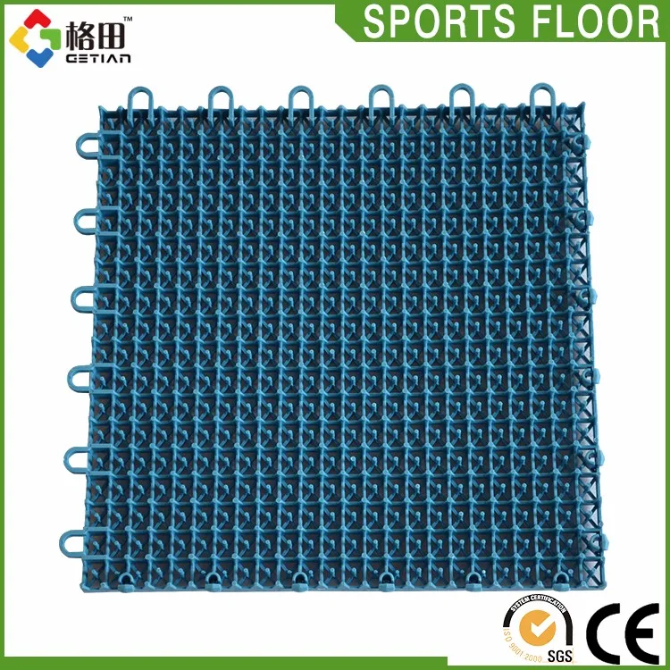 Quality guarantee pp interlocking basketball field