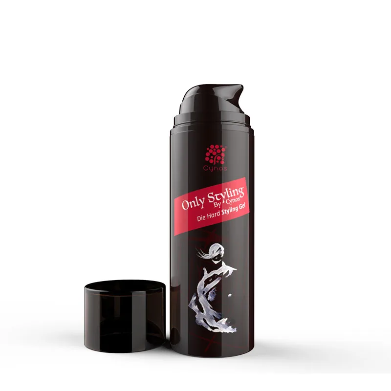 Private label strong hold hair styling gel