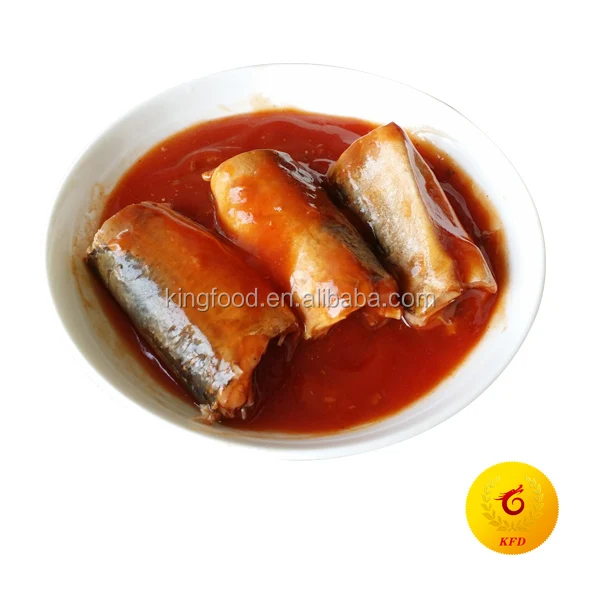Chinese Tin mackerel fish 155G 425G
