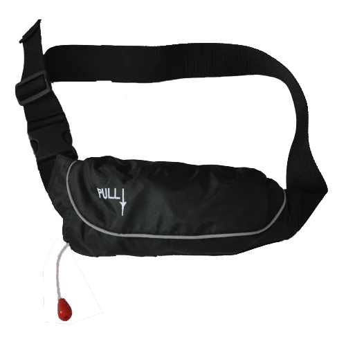 110N adult belt pack inflatable waist life jacket for swimming