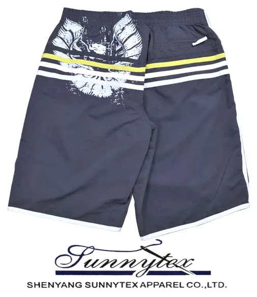 Pattern Swimwear Shorts Print Beach Sea Summer OEM Service 100% Polyester Vacation Man Boy Adult Male Board Shorts EU
