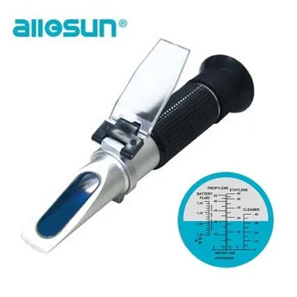 US Free Shipping All-sun EM2230 Antifreeze Refractometer Car Battery Propylrne Ethylene Freezing Point Measure