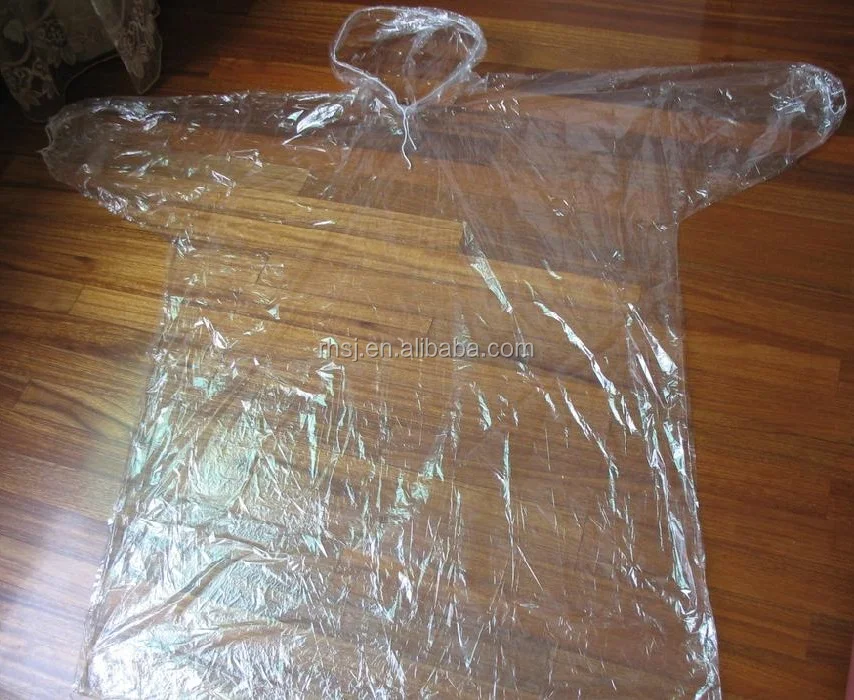 Wholesale PE disposable lab coat visitor protect coat