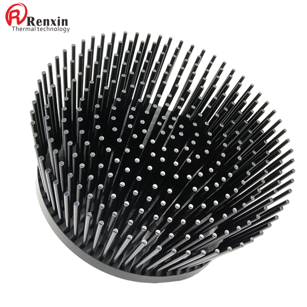 Растопыренными Круглый Pin-fin пассивный радиатор 130 мм светодиода.