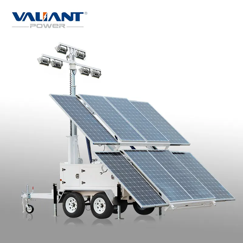 High Quality diesel Generator Mobile Kubota Light Tower From Factory Sale