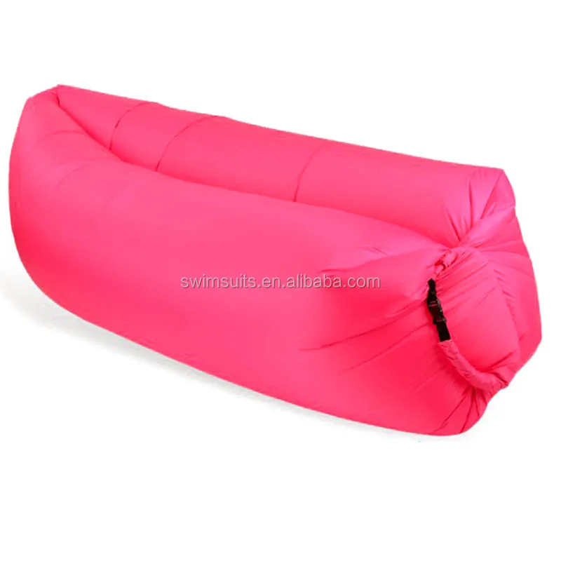 200pcs Low moq Outdoor beach lounger airbed sofa indoor Air Bag Sofa Air Sleeping Couch Lazy Bed for Camp No.010D