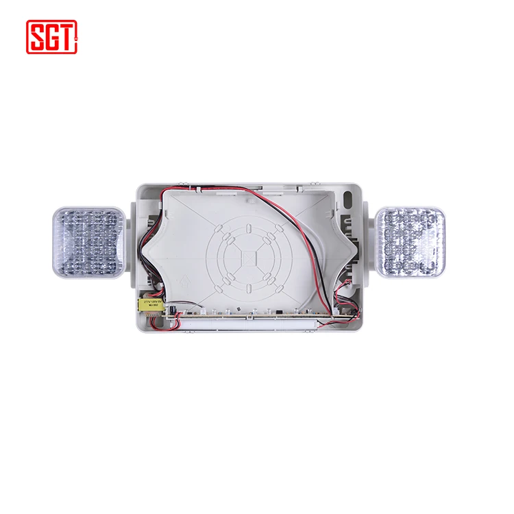 Best sell rechargeable red green exit sign switchable led emergency light for building combo exit sign
