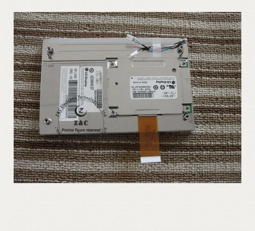 LB070WV1(TD)(05) LB070WV1-TD05 LB070WV1(TD)(04) оригинальный A + класс 7,0 дюйма 400 nit ЖК-дисплей для Benz C280 W204 GLK для LG