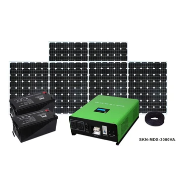 Factory Direct Sale !!! Whole set 3KW solar kit , off grid solar panel system for home , solar home system 2kw 3kw IEC62109