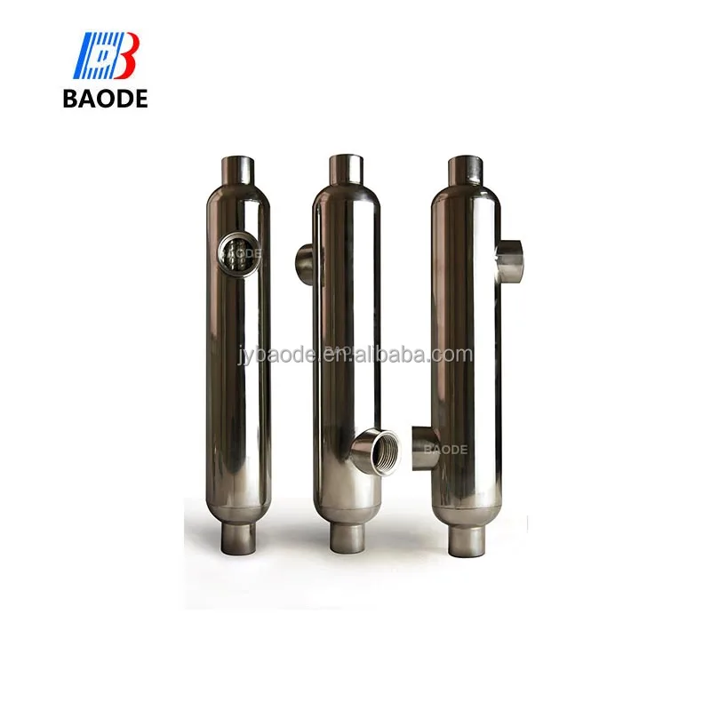 Tube various type heat recovery heat   Swimmers pool heat exchanger