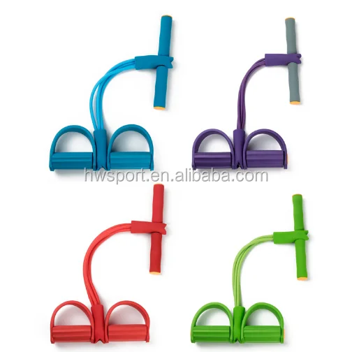 2024 Hot Selling Indoor Pedal Fitness Rally Easy Carry with Elastic Pull Rope Sports & Entertainment Product