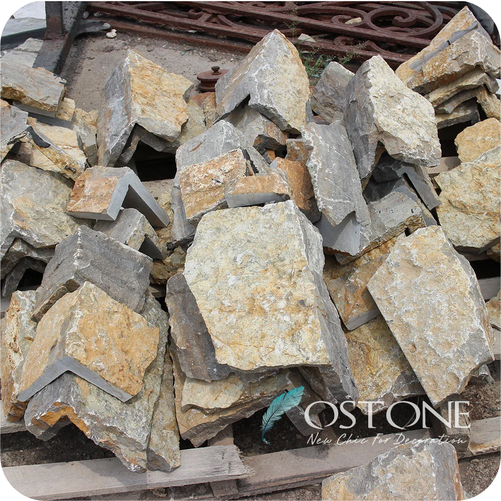New Arrival Yellow Wall Cladding Corner Building Raw Limestone Suppliers