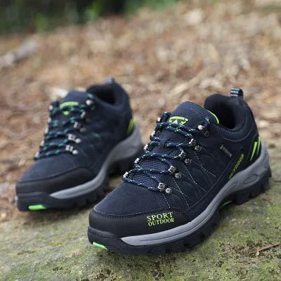 
Mens Climbing Mountain Boots Outdoor Anti-slip Sports Sneakers Action Waterproof Trekking wear resisting Climbing Shoes Hiking 