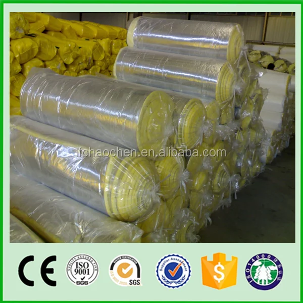 Asia Using Building Glass Wool/Fiber Glass Wool Insulation/Glasswool Roll Roof Thermal Construction Materials