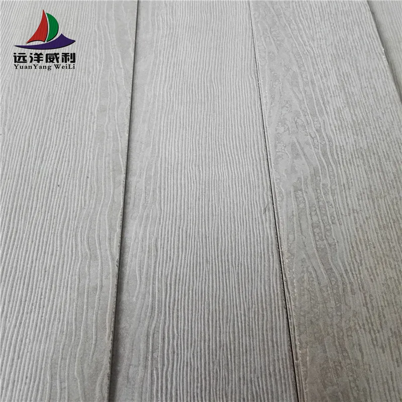 
wooden surface 6mm fiber cement siding plank for exterior wall 