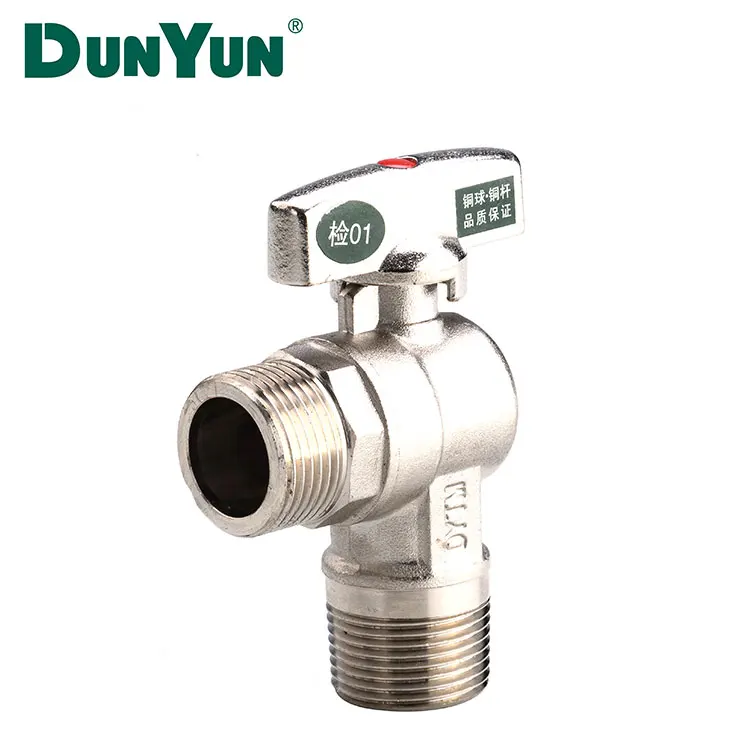 Hot Sale Forged Male Threaded Brass Angle Valve with factory price