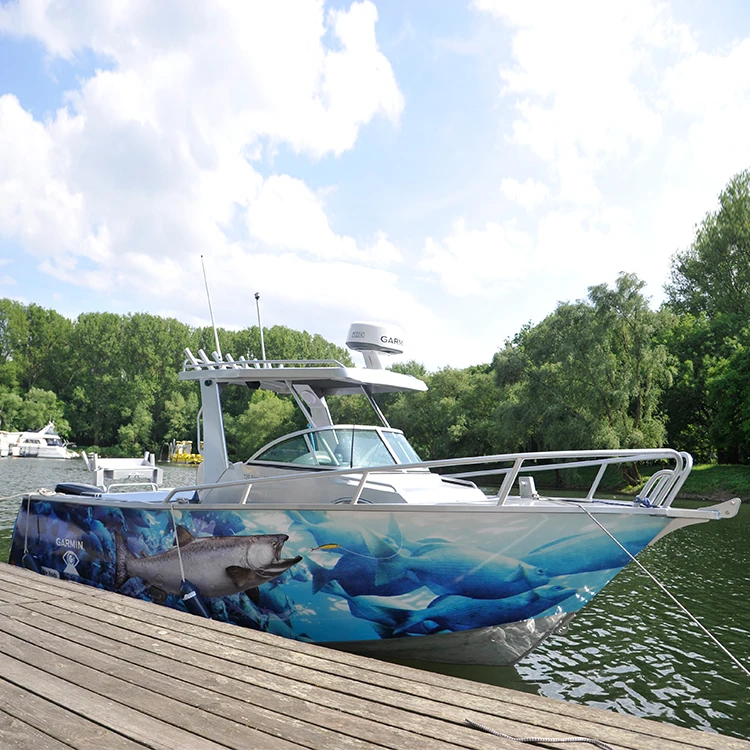 Japanese Aluminum Center Cabin Fishing Boats Ships Yacht with Walk Around for Fishman