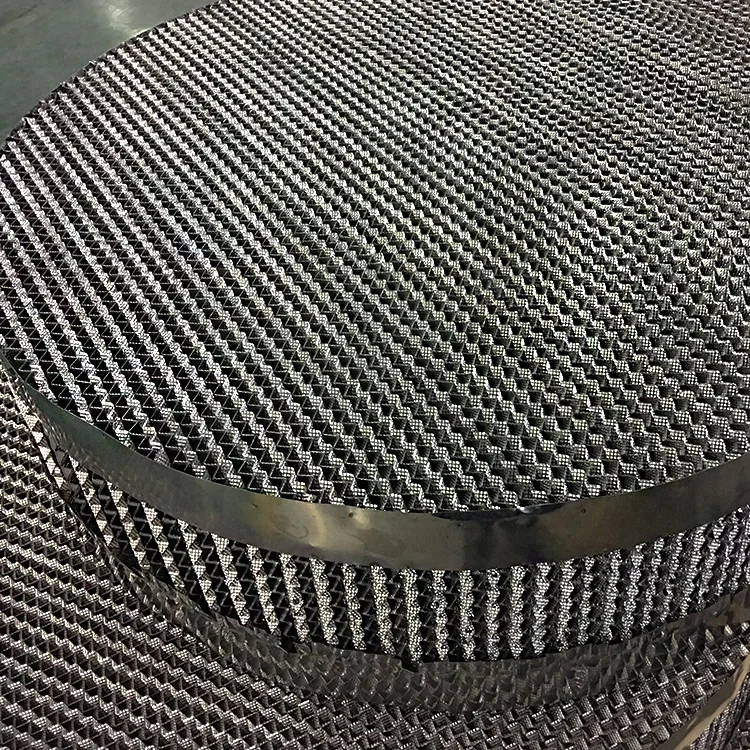 OEM Wire Mesh Gauze Structured Packing for Distillation Column Made in China