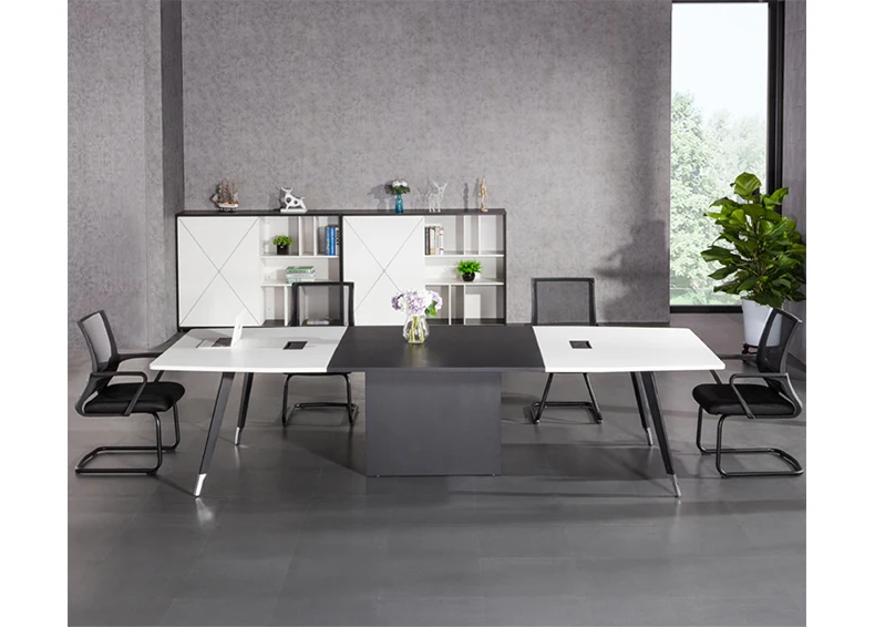 
High Quality Fashionable 10 Person Office Meeting Room Table Simple Design Conference Table 
