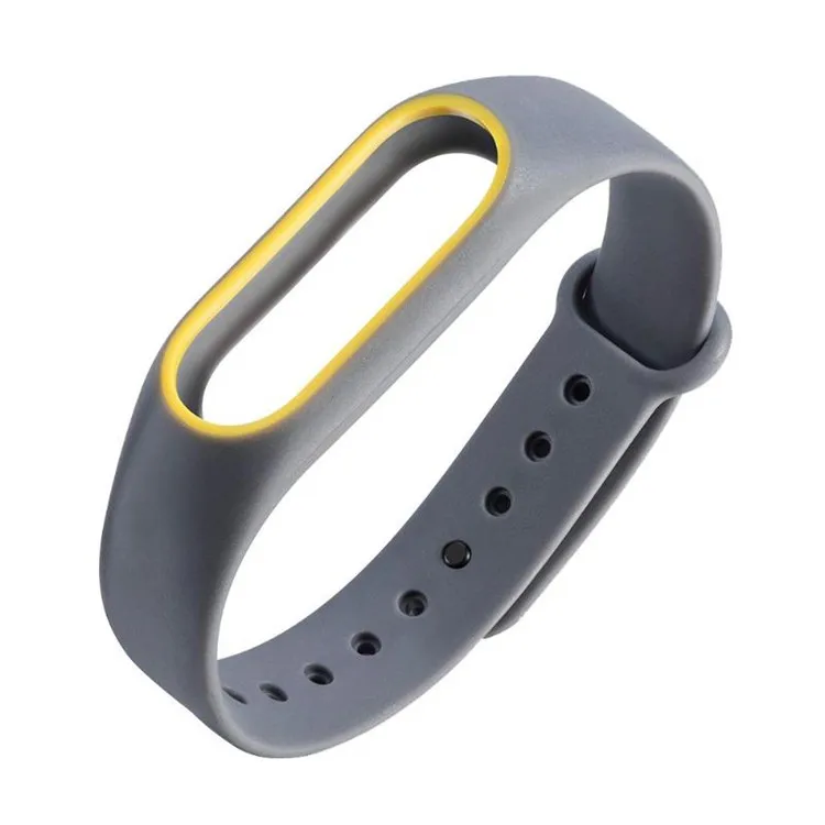 Double Color Replacement Watch Strap For Xiaomi Mi Band 2 Strap Bracelet Fitness Wrist Watch Band For Miband 2