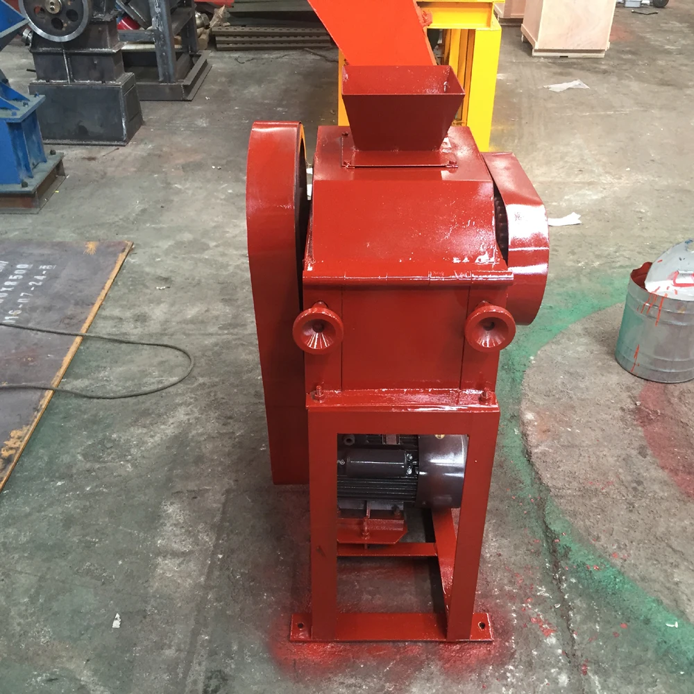
XPZ-200*75 Lab Roller Stone Crusher, Mini Roller Crusher 