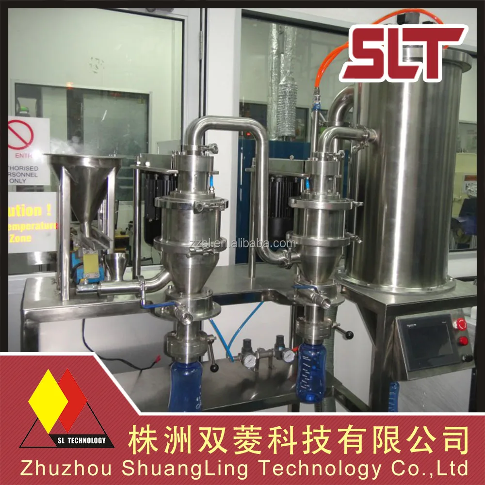 Air classifier for metal powder atomiser system(10-60um)