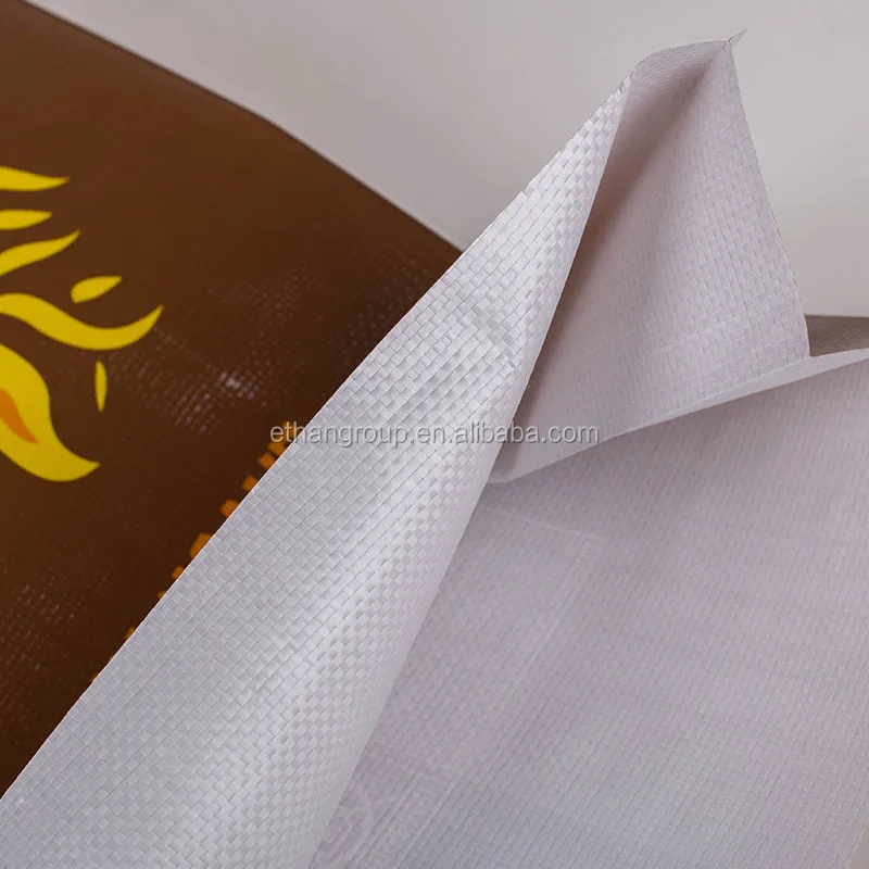 2024 new high quality 1kg 25kg 50kg square bottom opp laminated pp woven urea fertilizer packaging bag design price with bags