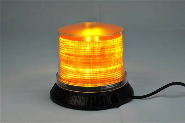 12V magnetic led warning  beacon light emergency amber strobe lights kits aircraft lights low profile for engineering vehicles