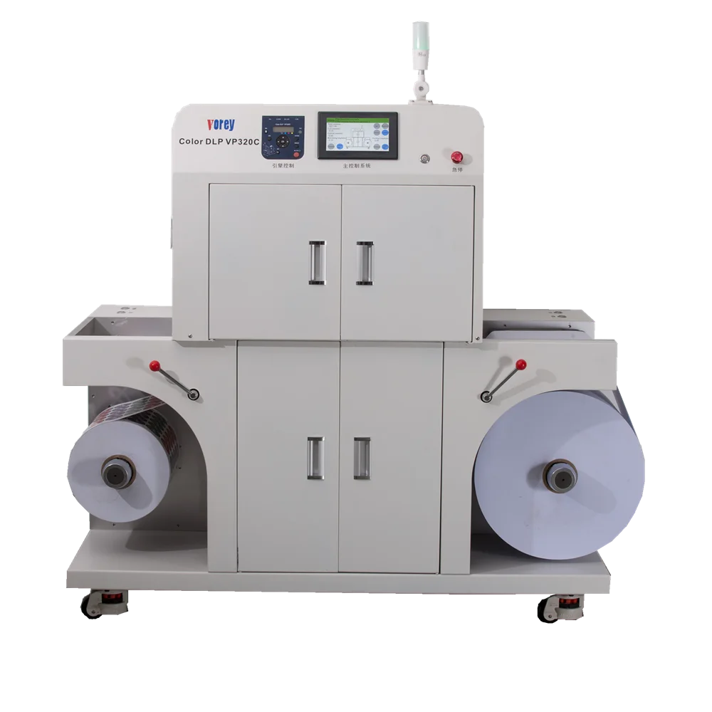 
Color DLP VP320C Digital Label Printer Printing Machine For Sticker, PP, PET, PE 