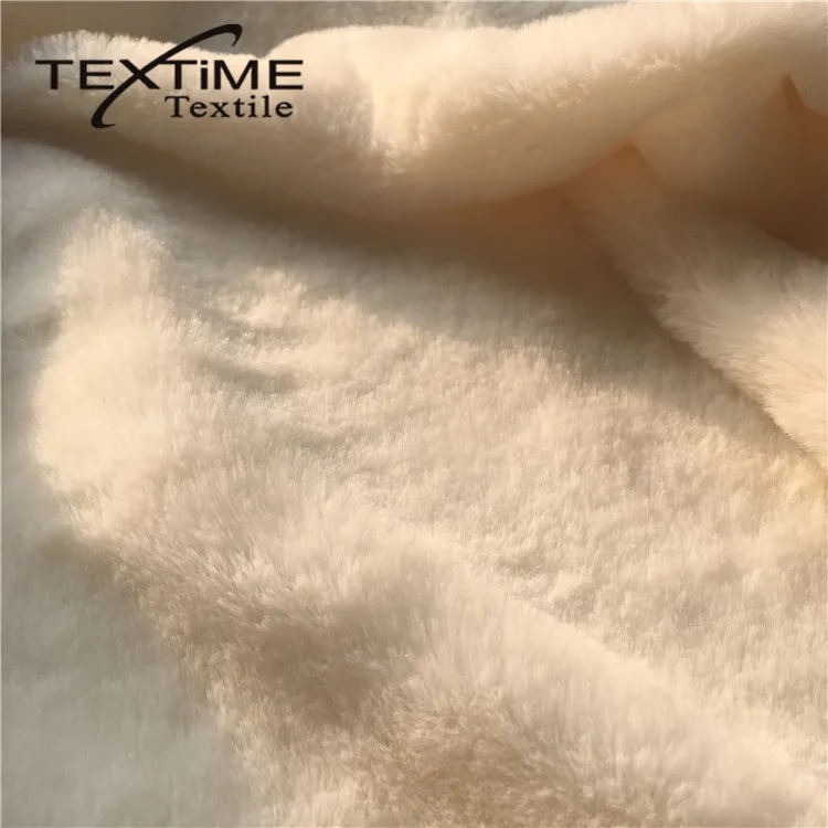 2017 Short Pile Rabbit Faux Fur Fabrics For Garment