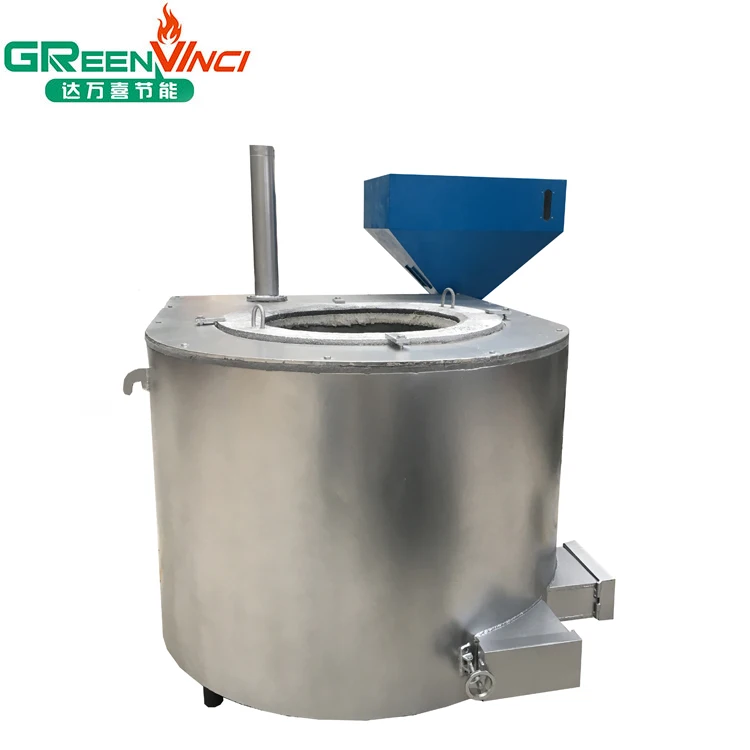 low pollution easy operation aluminum smelter aluminium melting furnace
