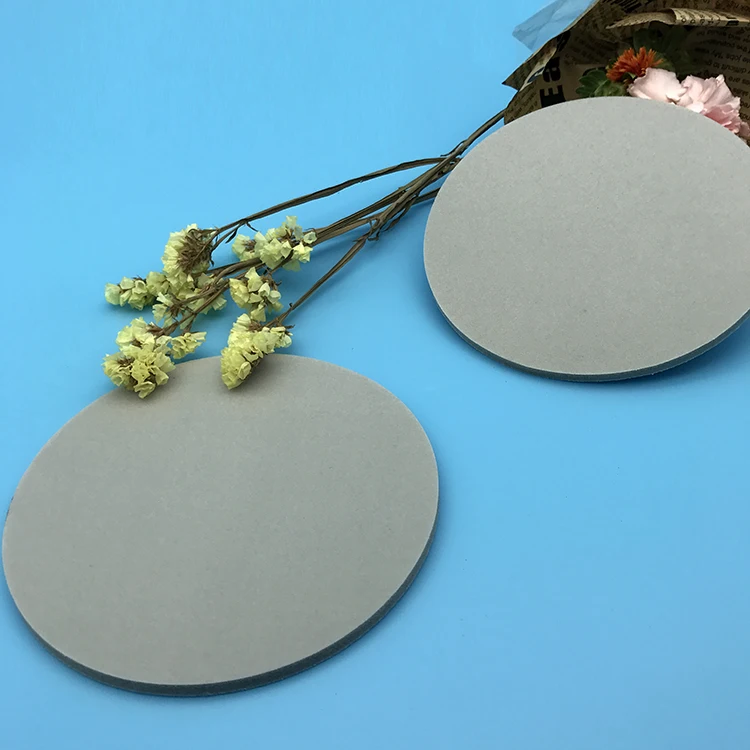 Round Abrasive Sponge White Softback Sanding Sponge